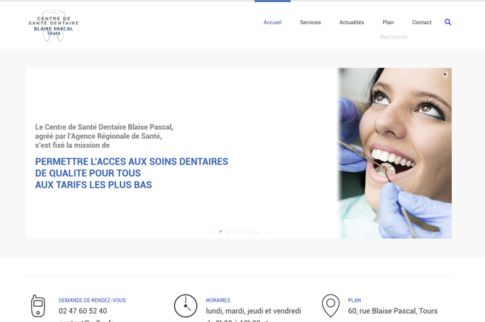Centre Dentaire Tours Site Internet